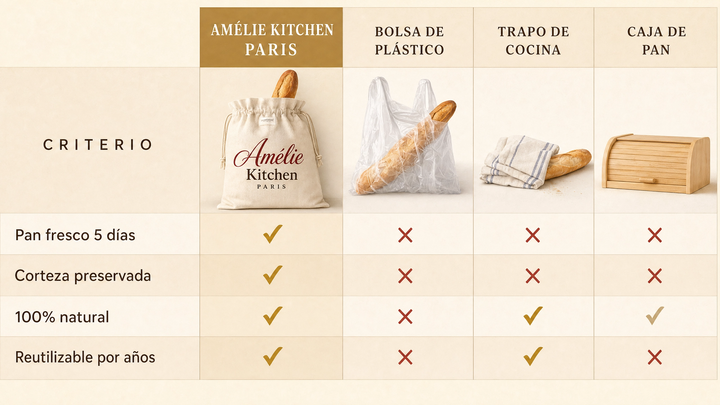 La Bolsa Amélie™ — 100% Cera de Abeja Auténtica y Orgánica