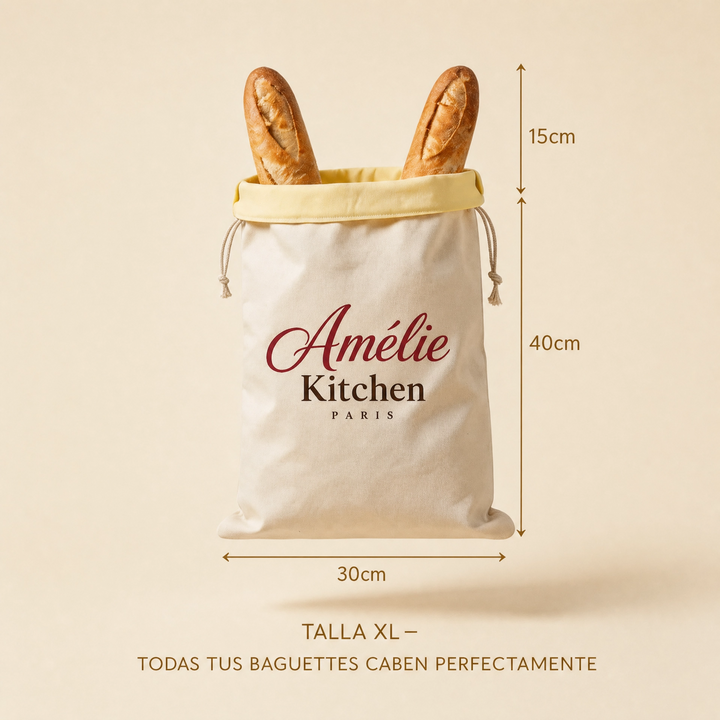 La Bolsa Amélie™ — 100% Cera de Abeja Auténtica y Orgánica