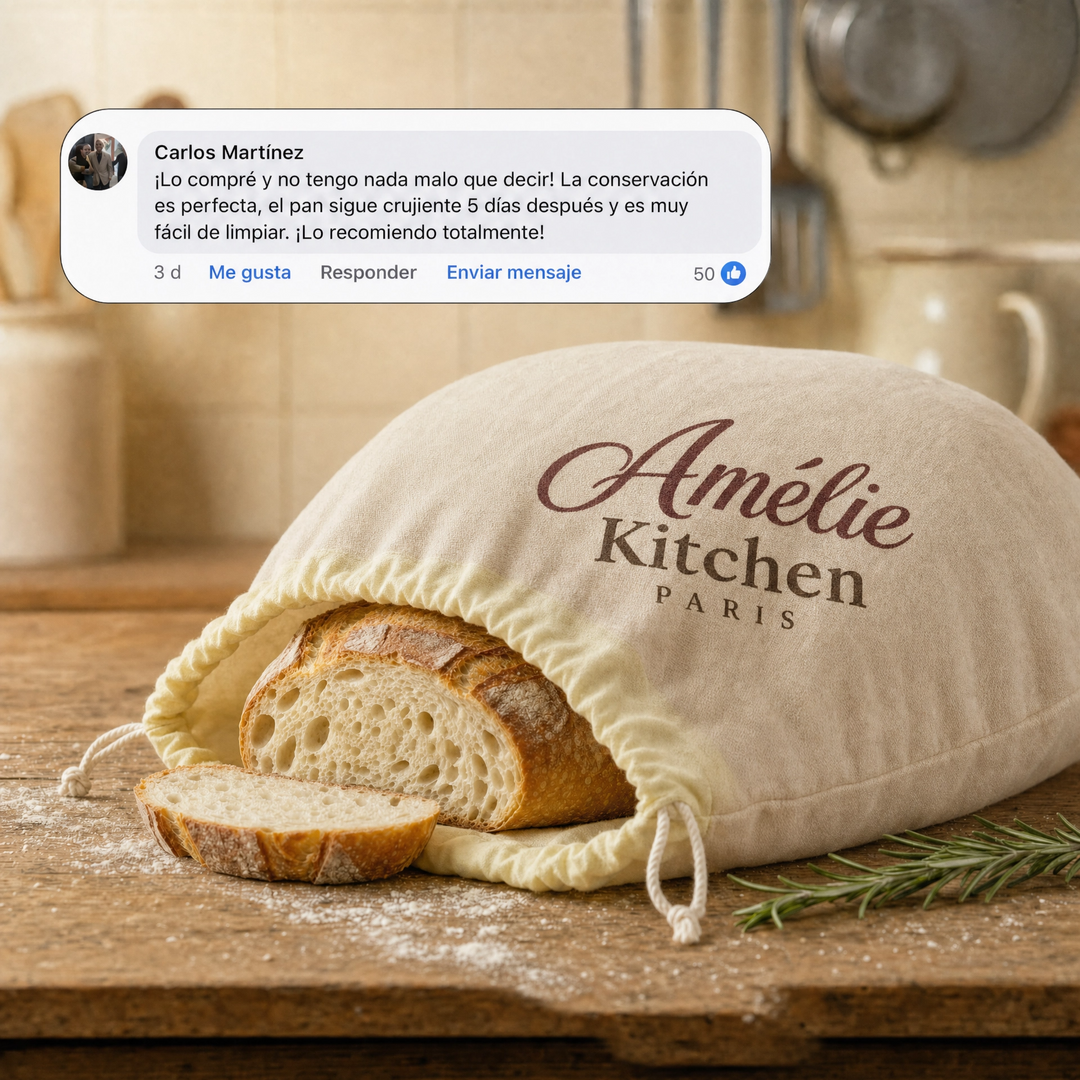 La Bolsa Amélie™ — 100% Cera de Abeja Auténtica y Orgánica