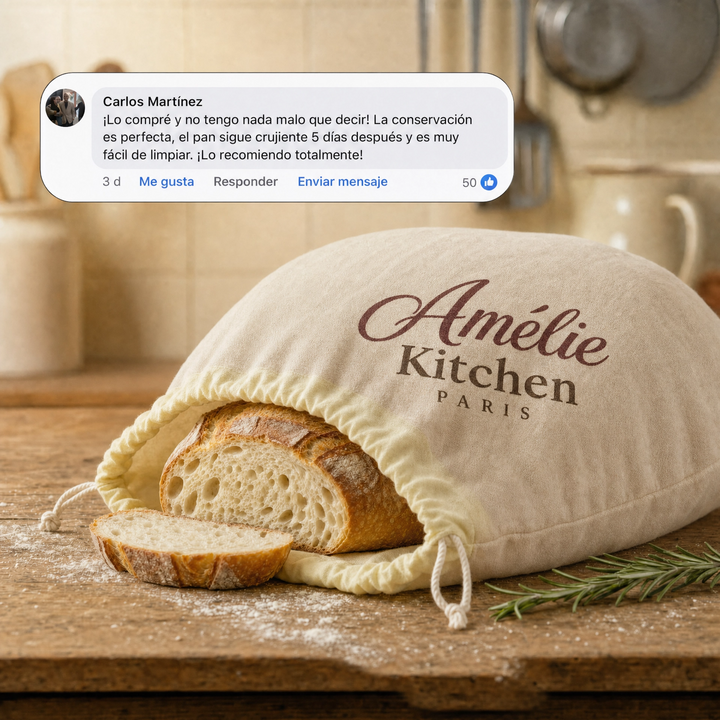 La Bolsa Amélie™ — 100% Cera de Abeja Auténtica y Orgánica